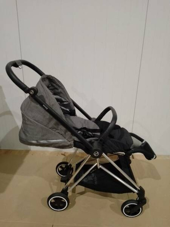 Cybex Mios Wózek Spacerowy 2.0 Tapicerka Siedziska Manhattan Grey Plus