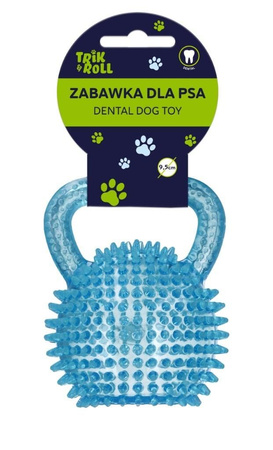 Trik&Roll Zabawka dla Psa Piłka Uchwyt Kolce 9,5cm Niebieska