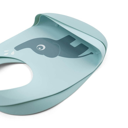 Done by Deer Śliniaki Silikonowe Elphee Blue 2szt.