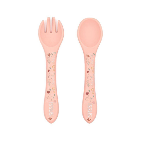 Sassi Sztućce silikonowe dla dzieci Ośmiornica