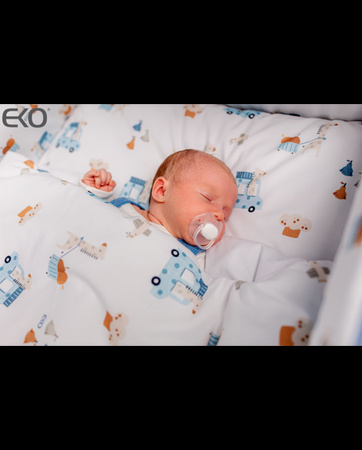 Eko Pościel bawełniana drukowana 120x90 cm Fox