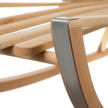 Sanki Drewniane z Oparciem i Sznurkiem Dla Dzieci