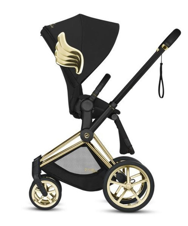 Cybex E-Priam Wózek Spacerowy - Edycja Jeremy Scott Black