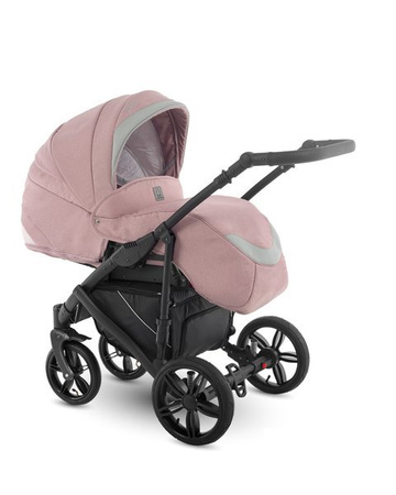 Camarelo Baleo Wózek Głęboko-Spacerowy 2w1 Ba-Pink