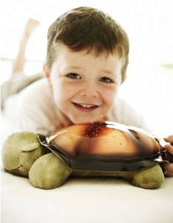 Cloud B Twilight Turtle Lampka Z Projekcją Świetlną Żółw Classic Mocha