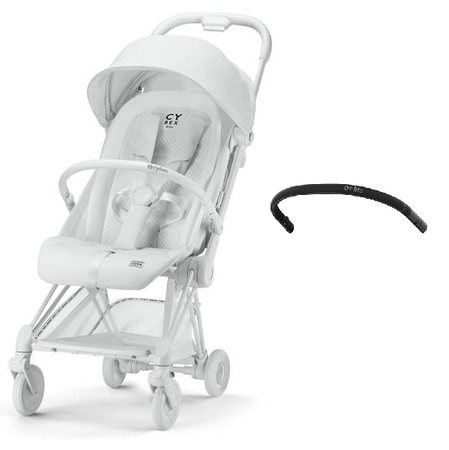 Cybex Coya Wózek Spacerowy White + Pałąk do Wózka