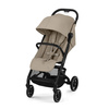 [OUTLET] Cybex Beezy Wózek Spacerowy Rama Czarna Almond Beige 2024