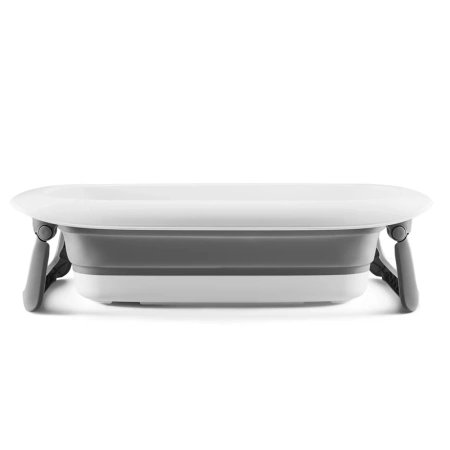 Kinderkraft Bubbly Wanienka z Przewijakiem na Stelażu Szary