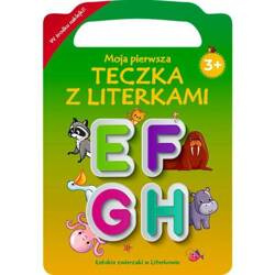 Trefl Łebskie Zwierzaki w Literkowie. Moja Pierwsza Teczka z Literkami. Literki E-H