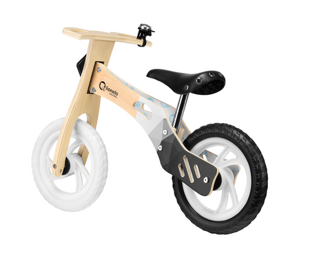 Lionelo Rowerek Biegowy Drewniany Willy Carbon