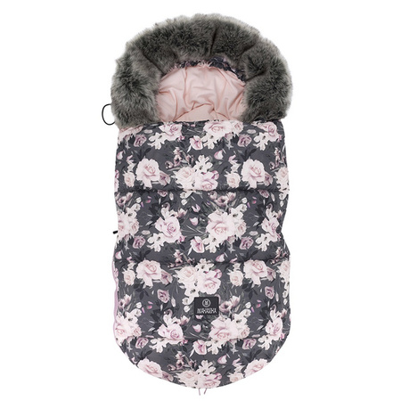 Makaszka Śpiworek Premium Do Wózka 0-18m Night Flowers
