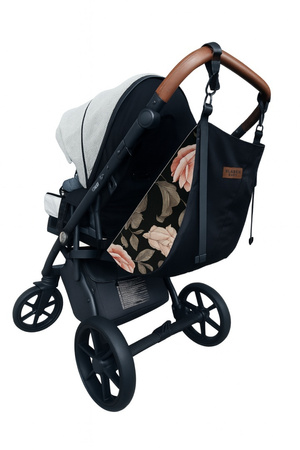 Blaben Baby Hamak do wózka dziecięcego z Pasami Bezpieczeństwa Rose