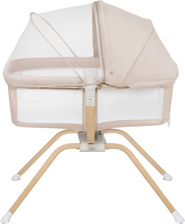 Lionelo Malin Evo - łóżeczko niemowlęce 3w1 | Beige Natural