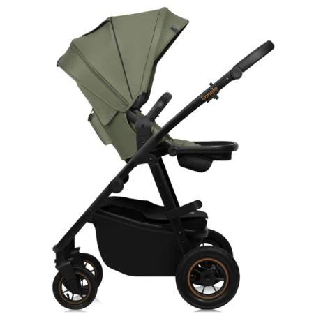 Lionelo Amber Plus Wózek Głęboko-Spacerowy 2w1 Green Forest