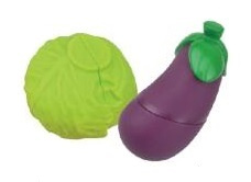 Training2s Klocki Popboblocs Warzywa - Kapusta i Bakłażan