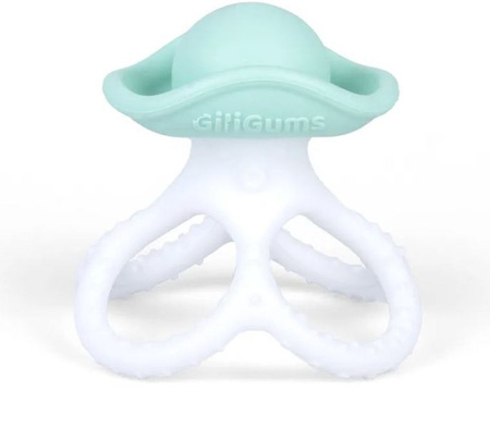 GiliGums Gryzak Silikonowy Ośmiorniczka Miętowy