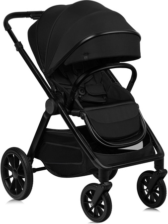 Lionelo Layla Wózek Głęboko-Spacerowy Black Onyx