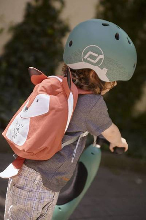 Scootandride Kask z Odblaskami XXS-S dla Dzieci 1-5 Lat Forest Owl