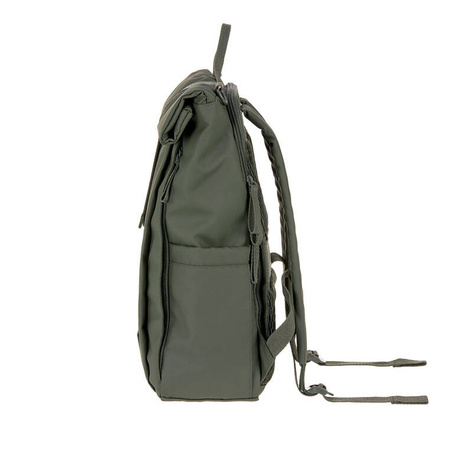Lassig Green Label Plecak dla mam z akcesoriami Rolltop Up Backpack olive