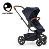 Easywalker Harvey 2  Premium Wózek Spacerowy  Sapphire Blue  (zawiera stelaż, siedzisko z budką, pałąk, folię przeciwdesz. i adapter wysokości) Sapphire Blue