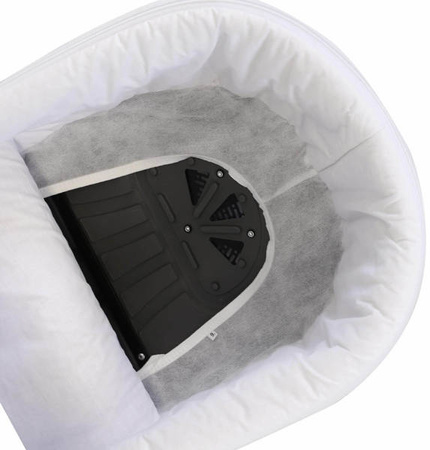 Kunert Mila Premium Wózek Głęboko-Spacerowy 2w1 Szary + Kreseczka Złota Rama Koła Żelowe