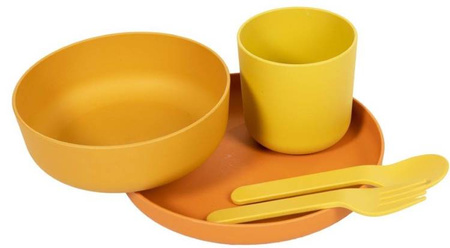 Bo Jungle Zestaw Naczyń BioPlastik CPLA Ochre