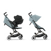 Cybex Libelle 2.0 Wózek Spacerowy Rama Taupe Stormy Blue