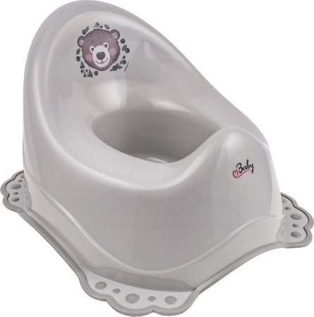 Nocnik 2K Misiu LEŚNA FERAJNA, Szary,