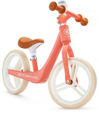 Kinderkraft Fly Plus Rowerek Biegowy Ruby