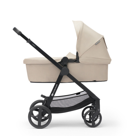 Kinderkraft Newly Mink Pro 3w1 Wózek Głęboko-Spacerowy + Fotelik Samochodowy 0-13kg Sand Beige