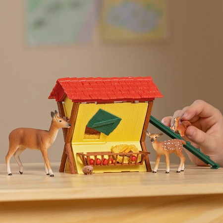 Schleich Farm World - Dokarmianie zwierząt leśnych 42658