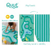 QUUT Dwustronny ręcznik plażowy PlayTowels L (180 x 100cm) Safari