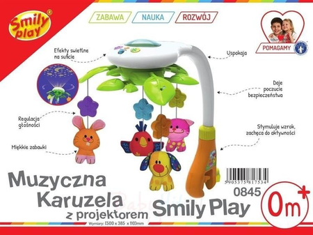 Smily Play Muzyczna Karuzela Z Projektorem