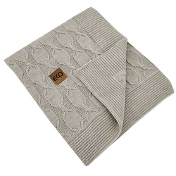 Eko Kocyk dzianinowy Alpaka Beż