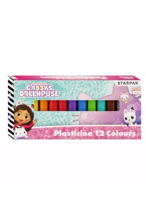 Starpak Plastelina Koci Domek Gabi 529137 12 szt