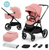 Kinderkraft Nea Wózek Głęboko-Spacerowy 2w1 Ash Pink
