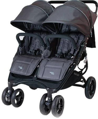 Valco Snap Duo Wózek Spacerowy Bliźniaczy Dove Grey