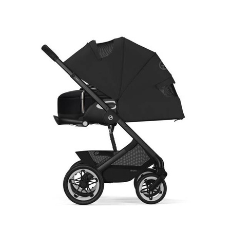 Cybex Talos S Lux Wózek Głęboko-Spacerowy Rama Czarna Moon Black