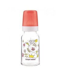 Canpol Babies Butelka Szklana 120 Ml Dekorowana