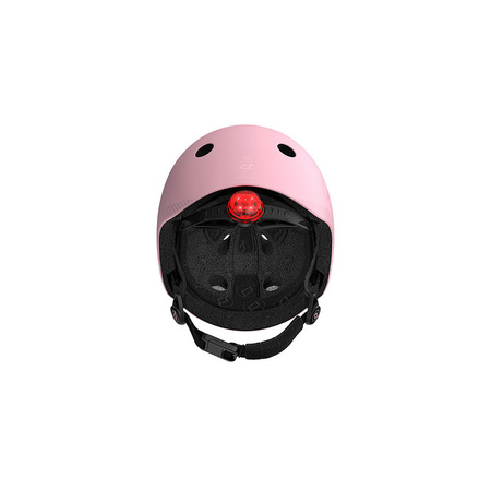 SCOOTANDRIDE Kask M-L dla starszych dzieci i nastolatków Rose