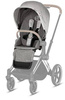 Cybex e-Priam 3.0 Rama ze Stelażem Siedziska + Tapicerka Wózek Spacerowy Koi Crystallized
