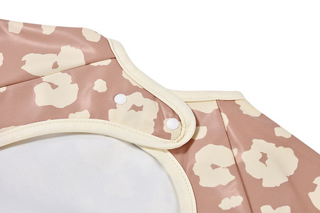 Beaba Śliniak 2w1 z odpinanym długim rękawem Savannah bloom