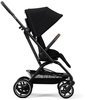 Cybex Eezy S Twist + Plus 2 Wózek Spacerowy Czarna Rama Leather Moon Black 2023