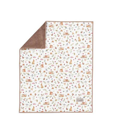 Albero Mio Kocyk Pluszowy Leśni Przyjaciele F003