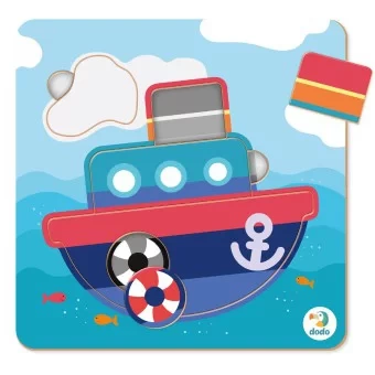 Dodo Toys 5 EL. Sorter Mini Statek