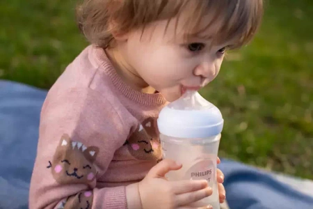 Avent Natural 3 Butelka Responsywna z Nakładką Antykolkową AirFree 3m+ 330ml 