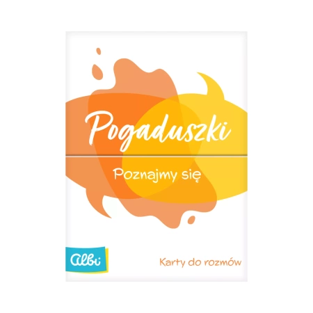 Albi Pogaduszki. Poznajmy Się Gra Planszowa