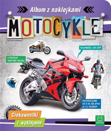AKSJOMAT, Motocykle. Album z naklejkami. Ciekawostki i wykle