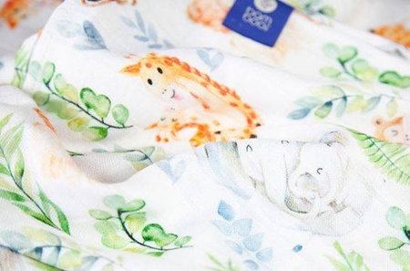 Texpol Pieluszka Bambusowa 65x65 Mama Na Safari