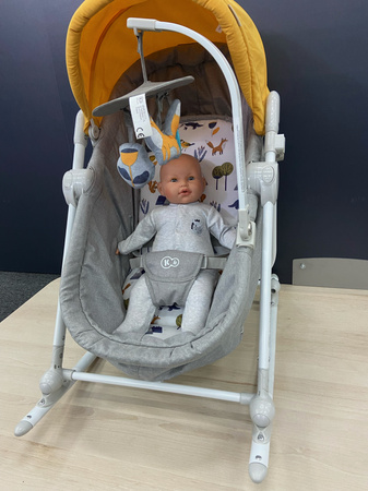 [OUTLET] Kinderkraft Unimo 5w1 Leżaczek Forest Yellow